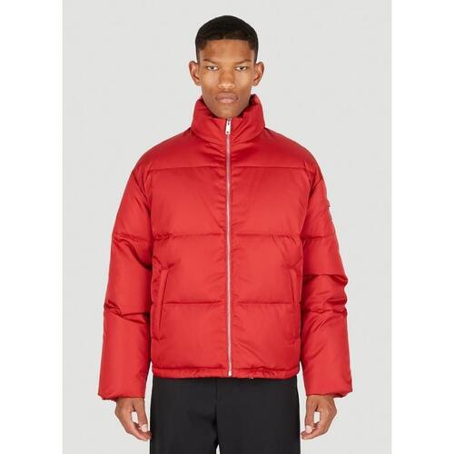 프라다 남성 자켓 블레이저 Re Nylon Quilted Jacket in Red SGB756 1WQ8 F0AA6