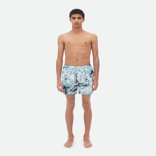 보테가베네타 남성 비치웨어 Printed Nylon Swim Shorts 729760V30N01032