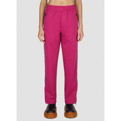 몽클레르 여성 스포츠 아웃도어 Colourblock Track Pants in Pink 8H00001 M2683 742