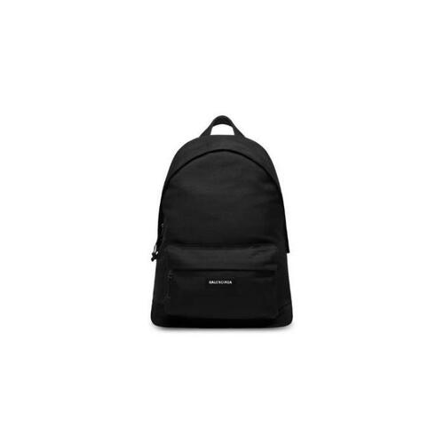 발렌시아가 남성 백팩 Mens Explorer Backpack in Black 5032212VZ371000