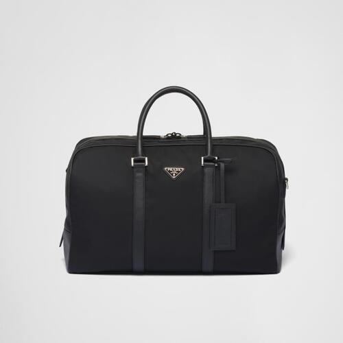 프라다 남성 여행가방 2VC014_2DMH_F0002_V_XOO Re Nylon and Saffiano leather duffel bag