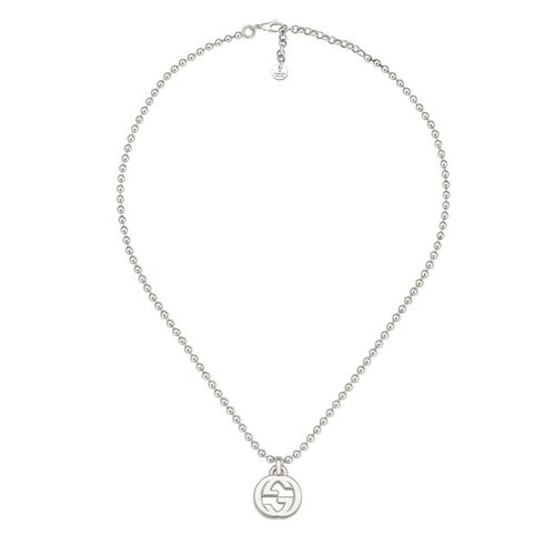 구찌 여성 목걸이 Interlocking G necklace in silver 479219J84008106