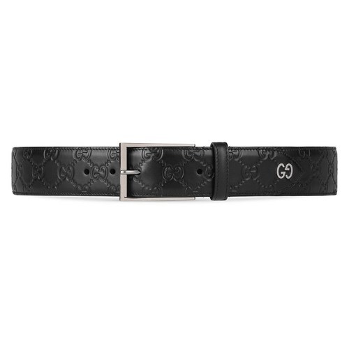 구찌 남성 벨트 Gucci Signature belt with GG detail 474311CWC1N1000