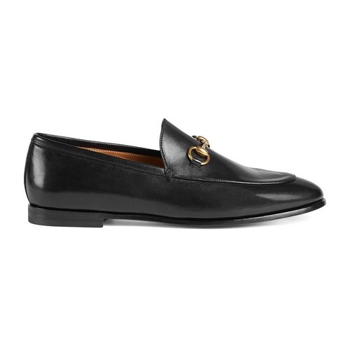 구찌 여성 로퍼 레이스업 Gucci Jordaan leather loafer 404069BLM001000