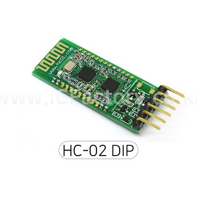 [정품] HC-02 DIP 블루투스 무선 시리얼 포트 모듈 (ICF1990)