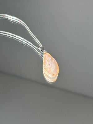 [925 Sliver] Natural gemstone necklace N.03