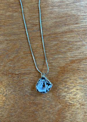 [925 Sliver] Natural gemstone necklace N.04