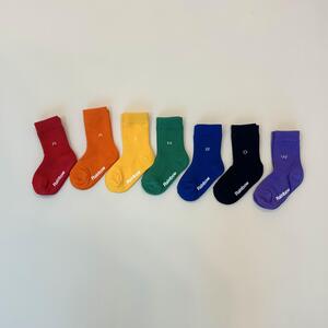 rainbow socks set