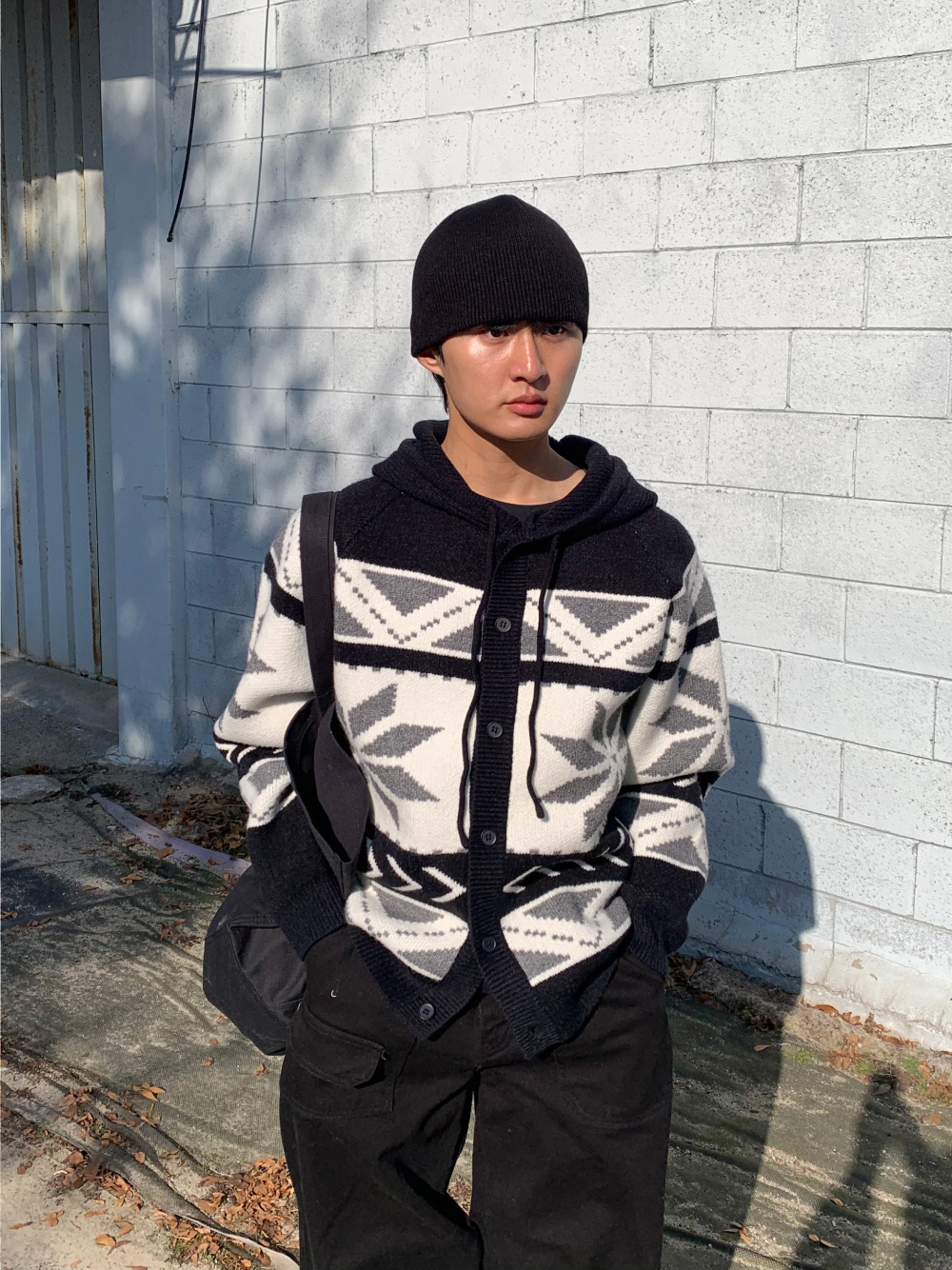 andmary Eve hoodie set up / black ORIGINALS HOODIE - BLACK