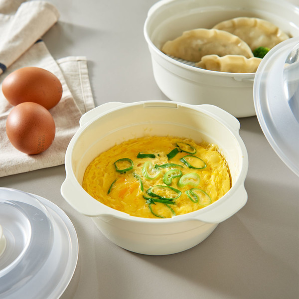 에그쿡 전자레인지 계란찜용기 다이어트찜기 고구마찜기