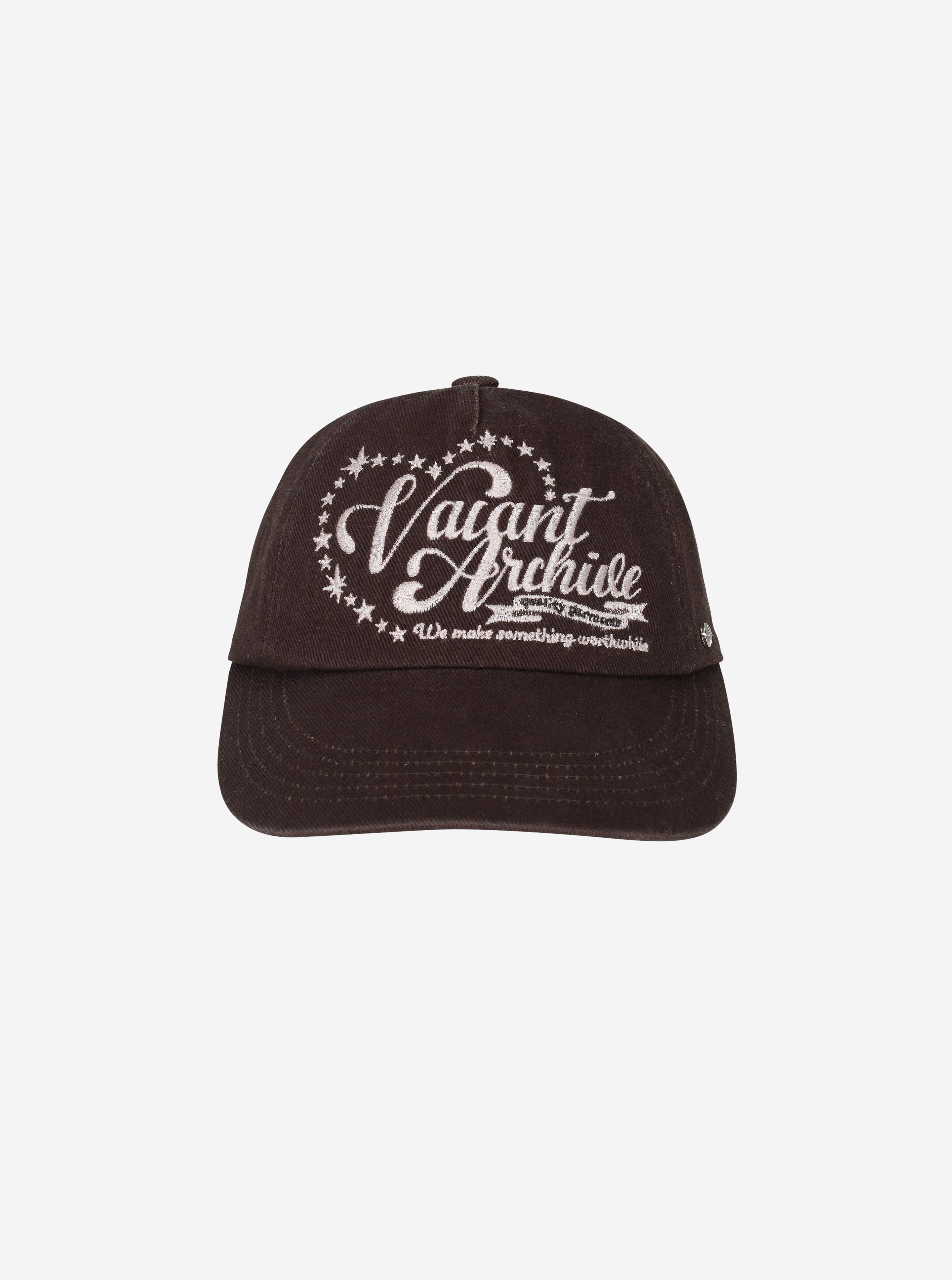 キャップ VACANT Archive : 24FW / VACANT LOGO CAP (3COLORS) VACANT LOGO CAP BROWN - vacantarchive