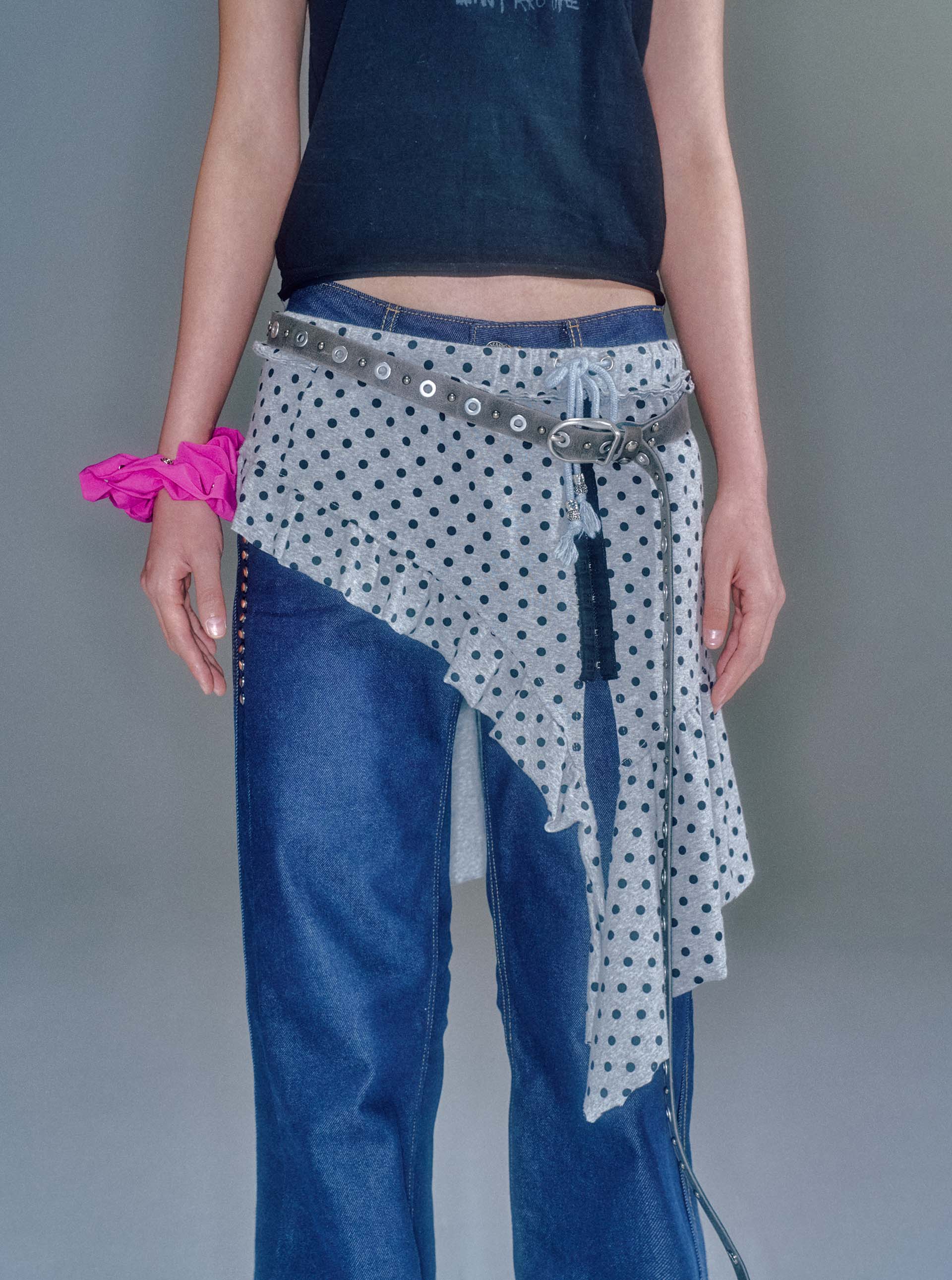 スカート VACANT Archive : 25SS / ROMY DOTS LAYERED SKIRT (2COLORS) VACANT Archive : 25SS / ROMY DOTS LAYERED SKIRT (2COLORS