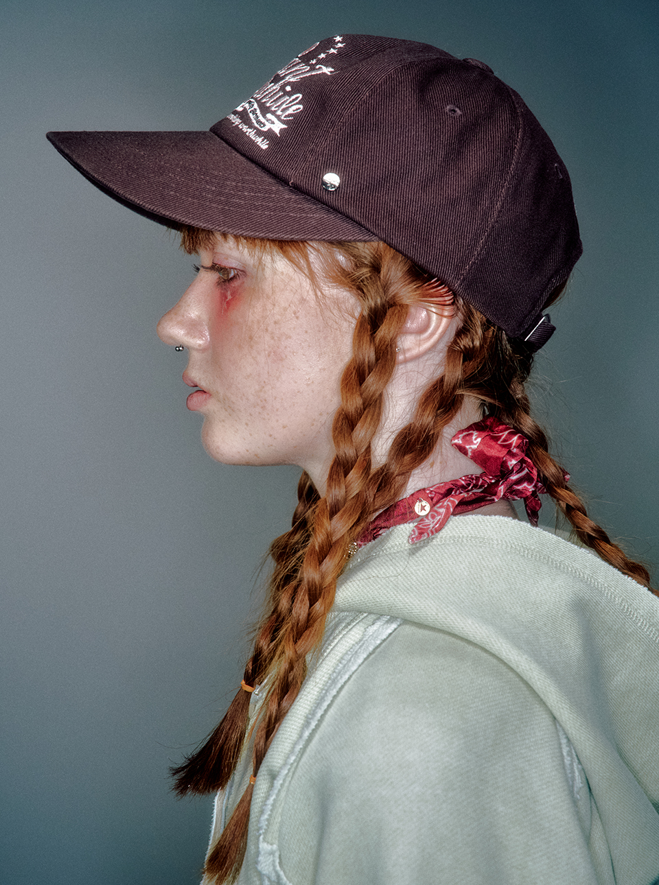 VACANT LOGO CAP BROWN - vacantarchive
