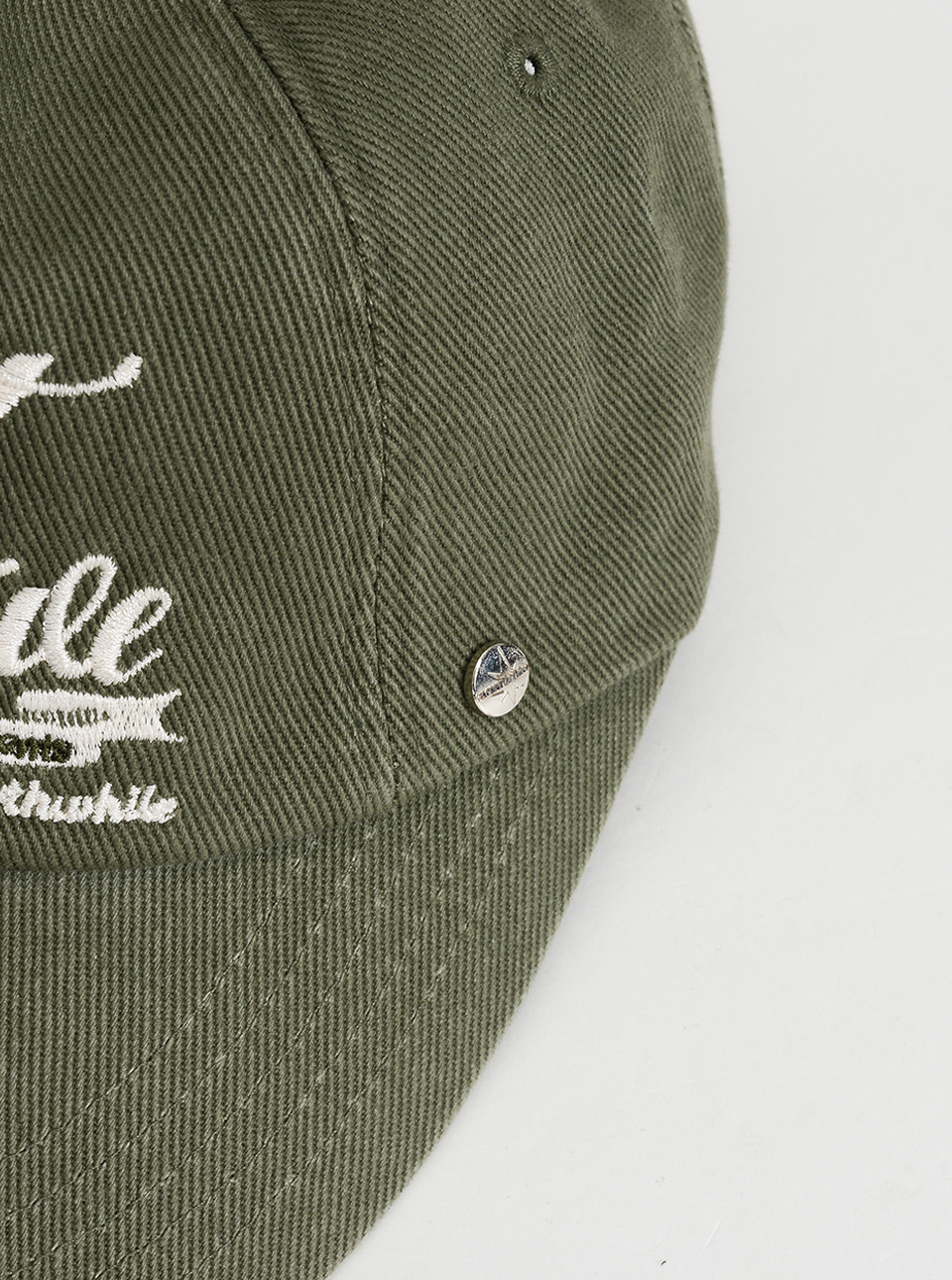 VACANT LOGO CAP KHAKI - vacantarchive