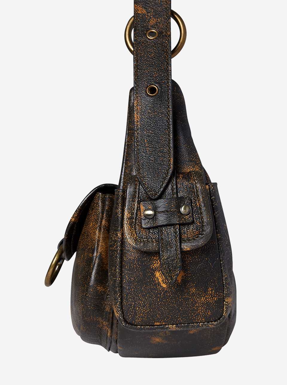 ★Vacant Archive★Sonia Cargo Leather Bag★Brown SONIA CARGO LEATHER BAG BROWN - vacantarchive