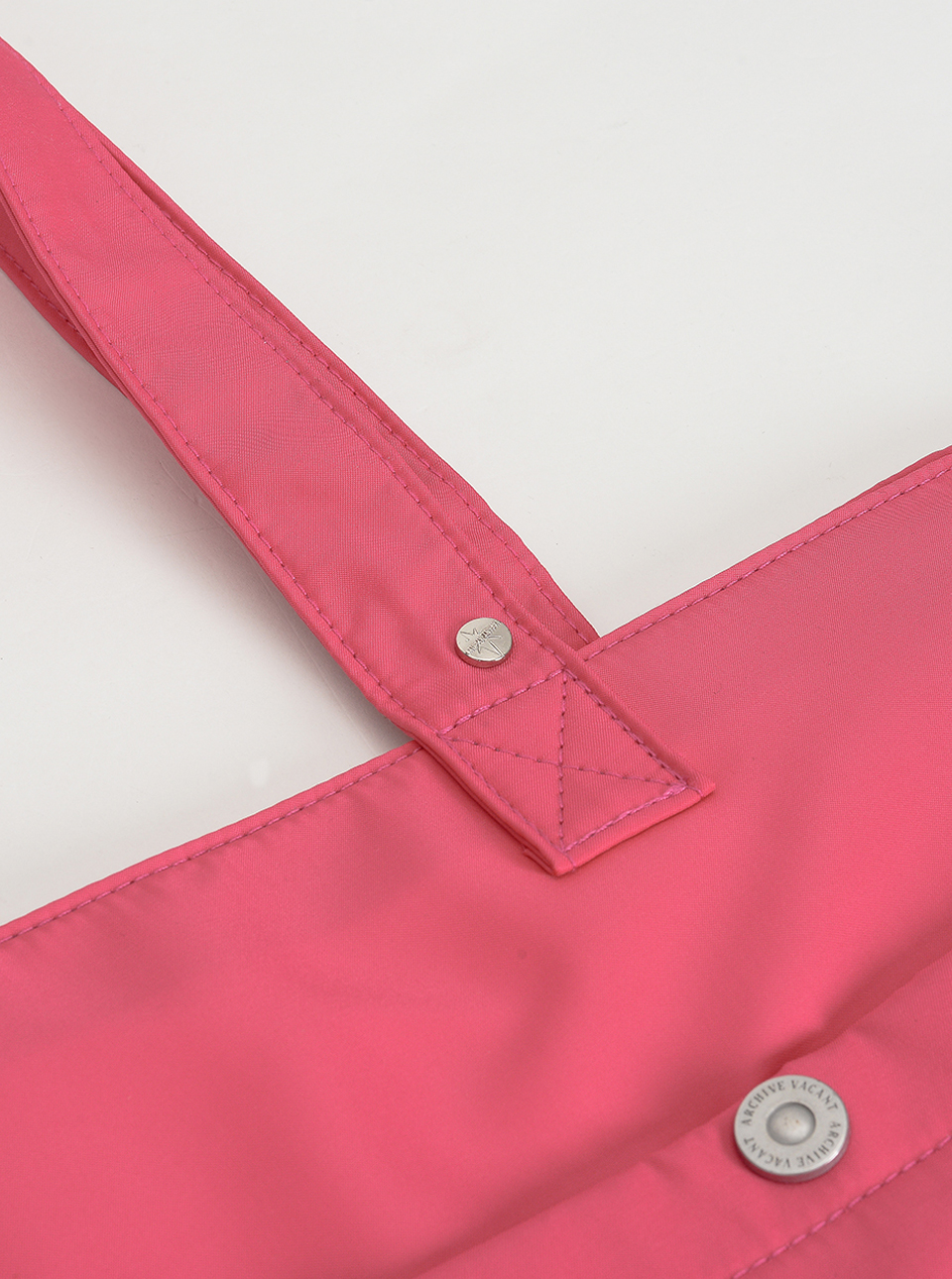 ★Vacant Archive★Vove Big Shoulder Bag (軽量,大容量)★Pink VOVE BIG SHOULDER BAG PINK - vacantarchive