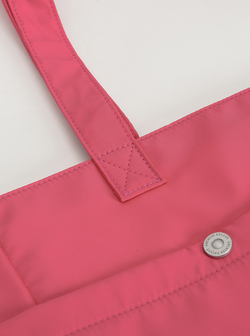 ★Vacant Archive★Vove Big Shoulder Bag (軽量,大容量)★Pink VOVE BIG SHOULDER BAG PINK - vacantarchive