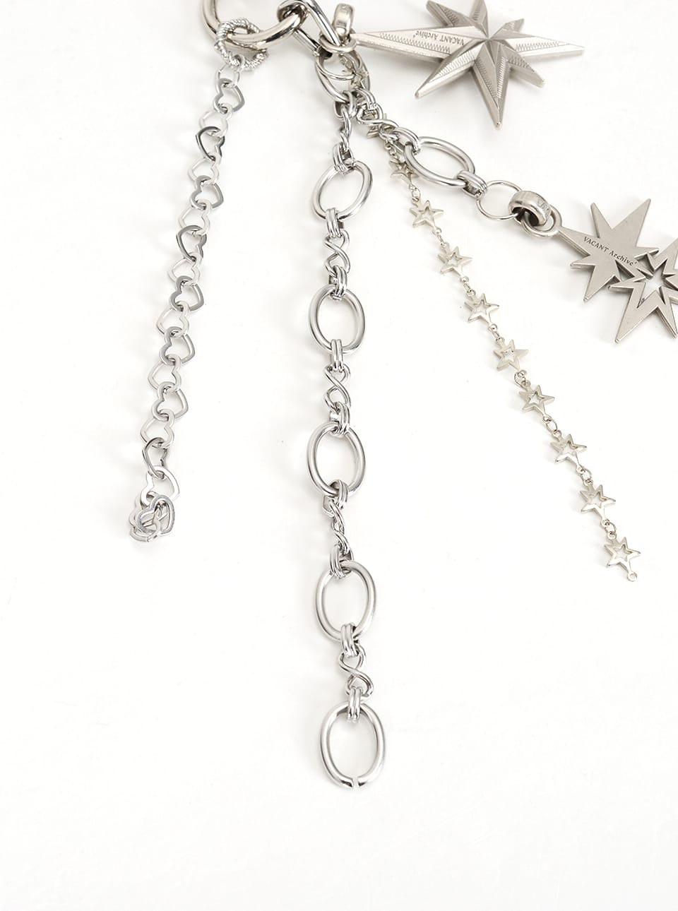キーホルダー・キーリング VACANT Archive : 24FW / VACANT STAR KEYRING (SILVER) RESTOCK) VACANT STAR KEYRING SILVER - vacantarchive