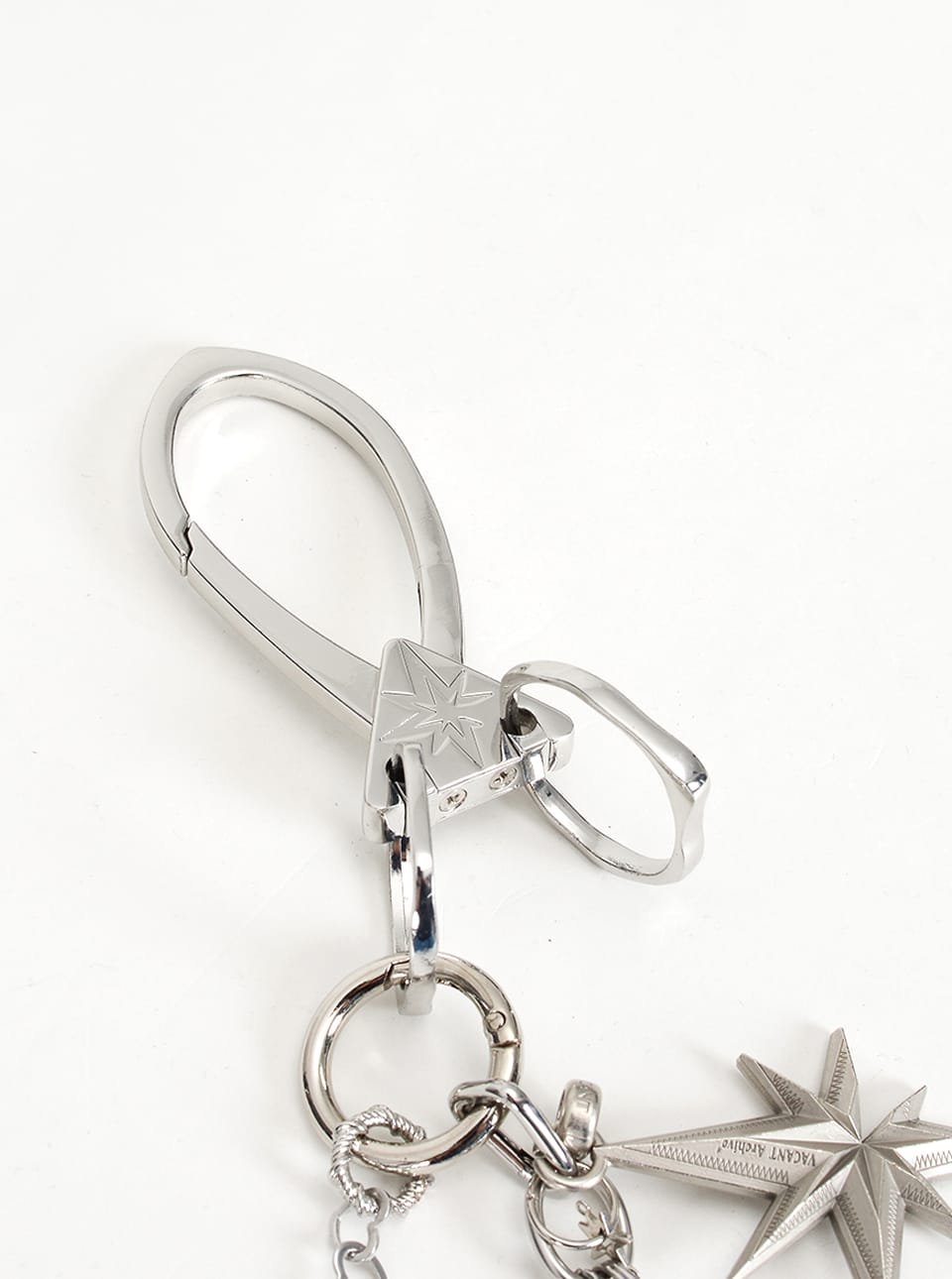 キーホルダー・キーリング VACANT Archive : 24FW / VACANT STAR KEYRING (SILVER) VACANT Archive : 24FW / VACANT STAR KEYRING (SILVER) (VACANT