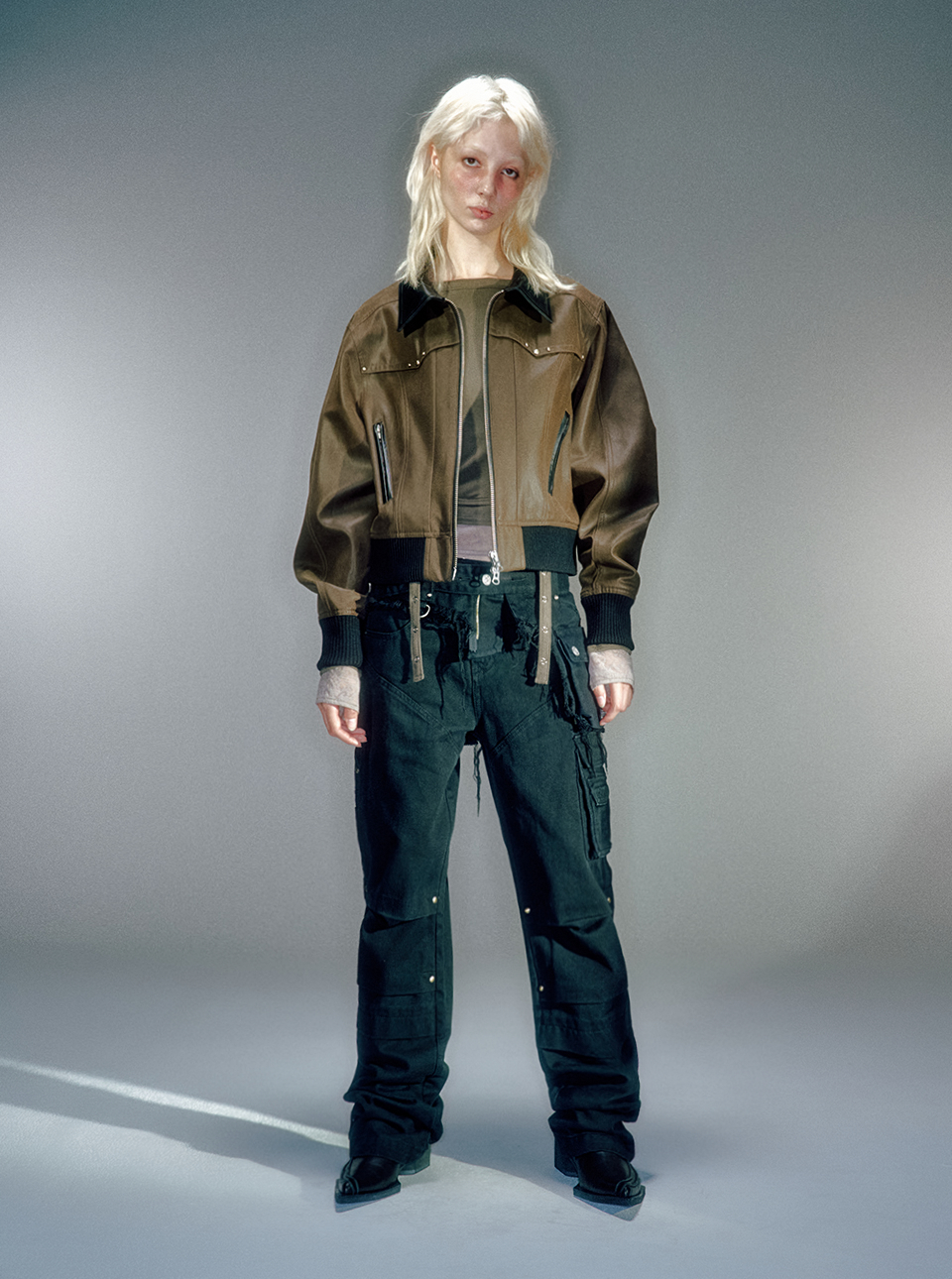 スカート VACANT Archive : 24FW / AARON LAYERED POCKET BELT (BLACK) RESTOCK) AARON LAYERED POCKET BELT BLACK - vacantarchive