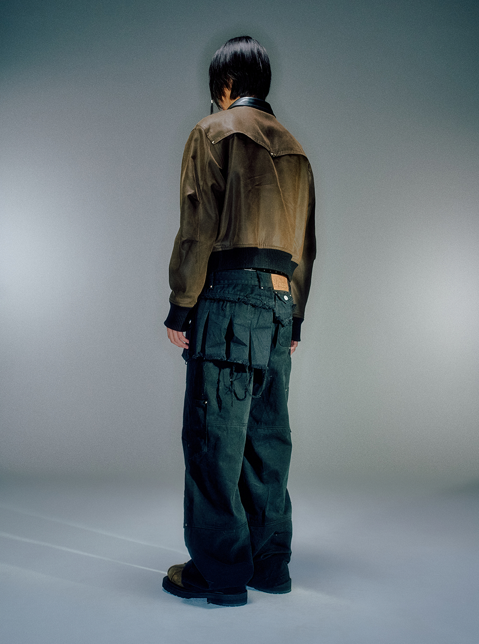 スカート VACANT Archive : 24FW / AARON LAYERED POCKET BELT (BLACK) RESTOCK) AARON LAYERED POCKET BELT BLACK - vacantarchive