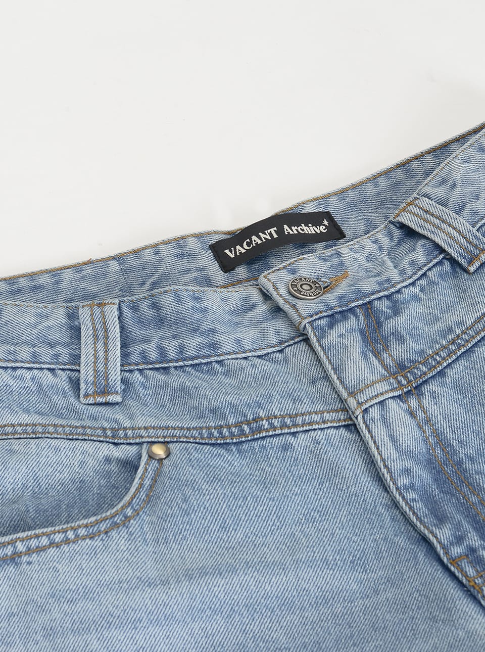 MEN SCOPPER X-POCKET CARGO DENIM LIGHT BLUE - vacantarchive