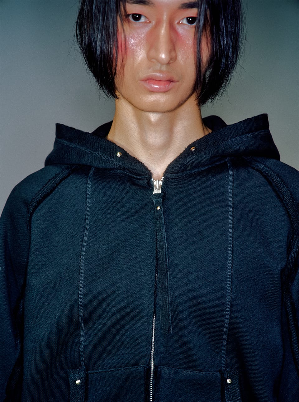 パーカー・フーディ VACANT Archive : 24FW / MEN DIAS INSIDE-OUT HOOD ZIP-UP VACANT Archive : 24FW / MEN DIAS INSIDE-OUT HOOD ZIP-UP