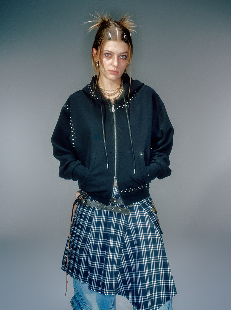 【VACANT Archive】関税/送料込み CAESARS BUCKLE LAP SKIRT CAESARS BUCKLE LAP SKIRT（スカート）｜VACANT Archive（ベイ
