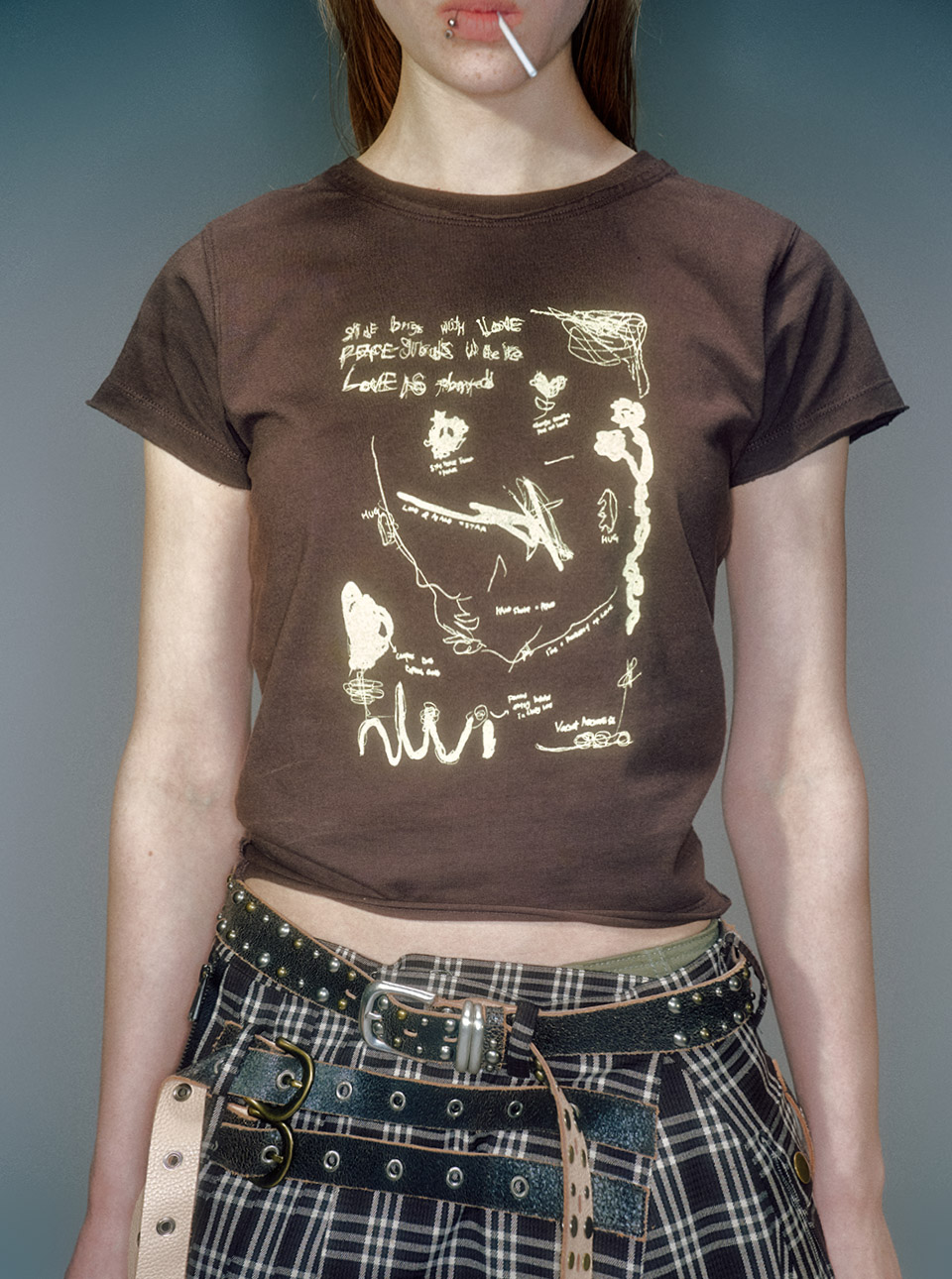 Tシャツ・カットソー VACANT Archive : 25SS / EVAN ARTWORK T-SHIRT (3COLORS) SAINT Mxxxxxx Evangelion Neon Genesis T-Shirt in Gray | SVD USA