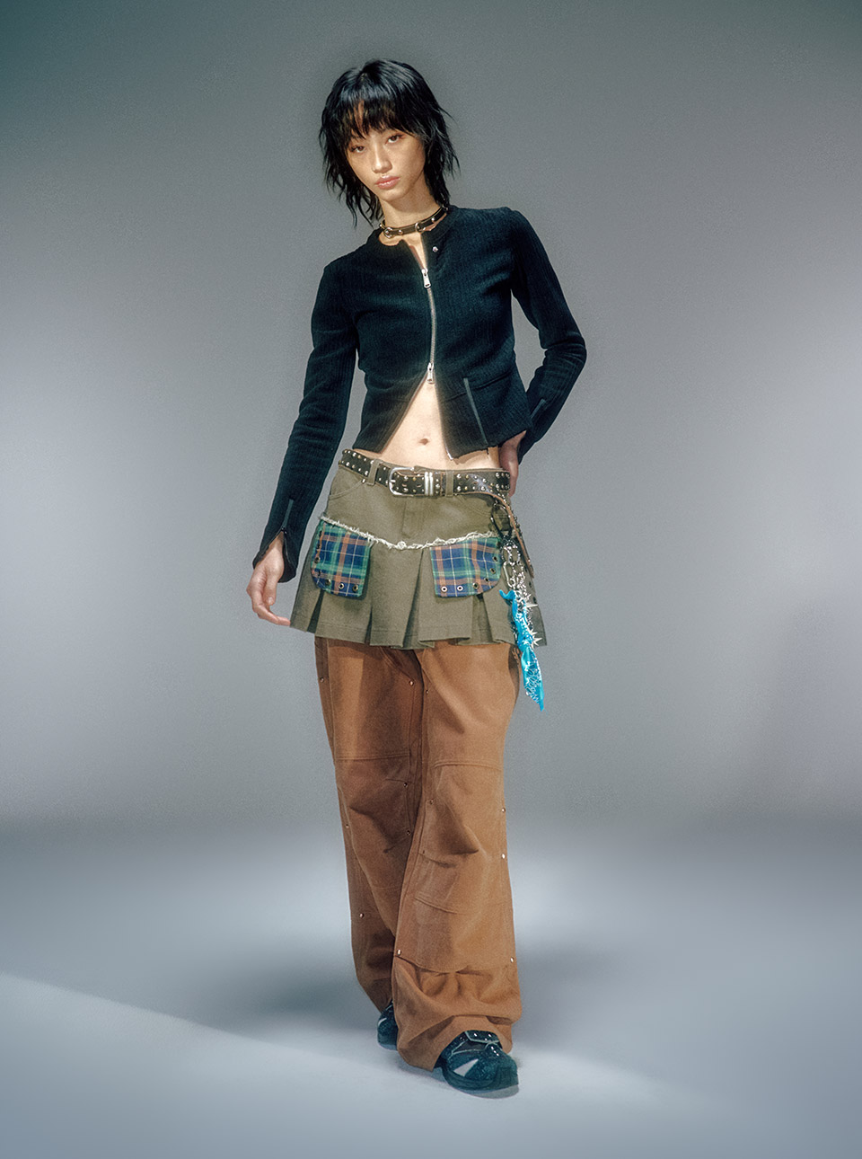 【VACANT Archive】関税/送料込み LISA PLEATS MINI SKIRT Geek Office / ギークオフィス】VACANT Archive / LISA PLEATS