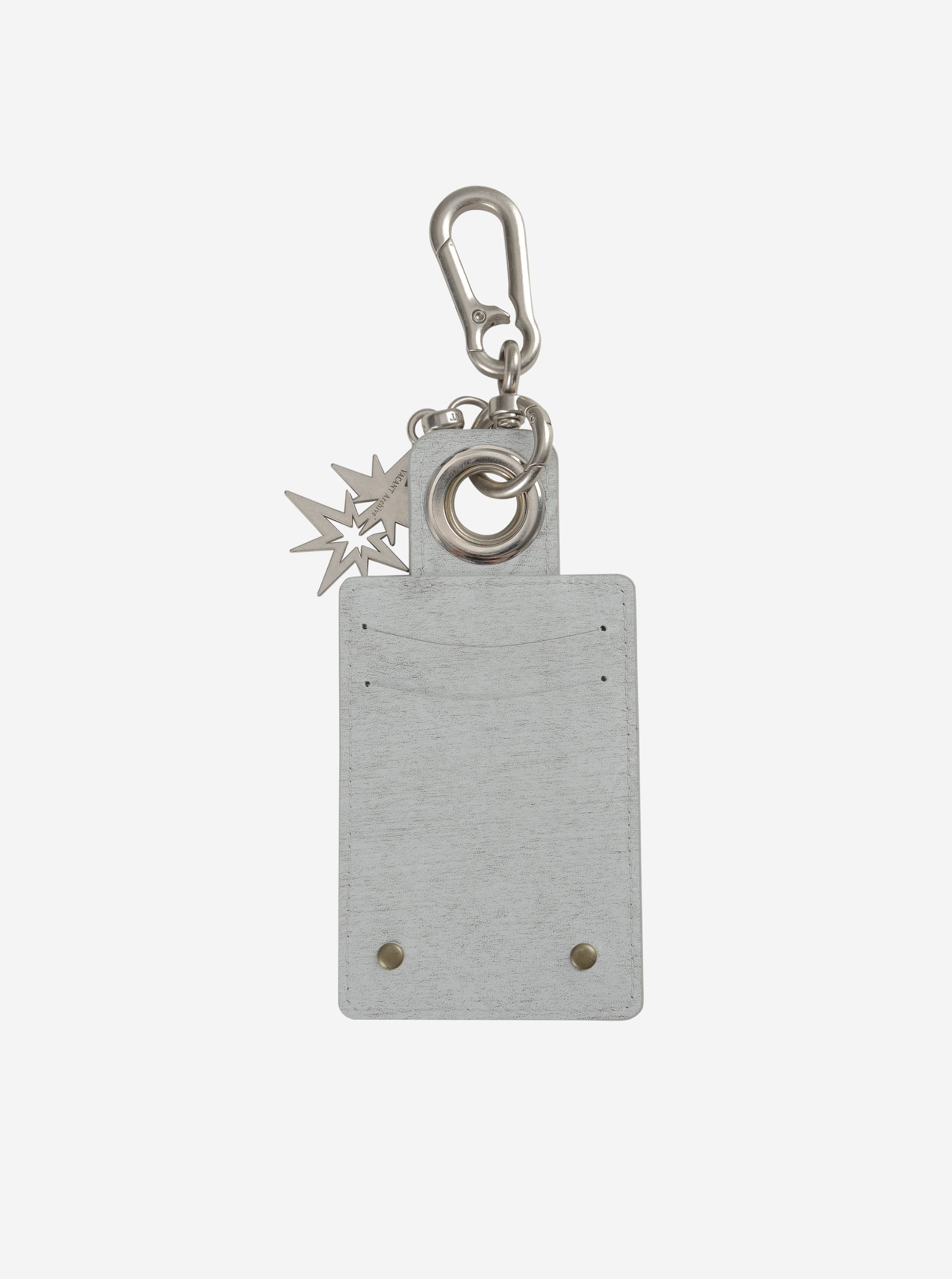 【VACANT ARCHIVE】CONNY WALLET KEYRING CONNY WALLET KEYRING DIRTY WHITE - vacantarchive
