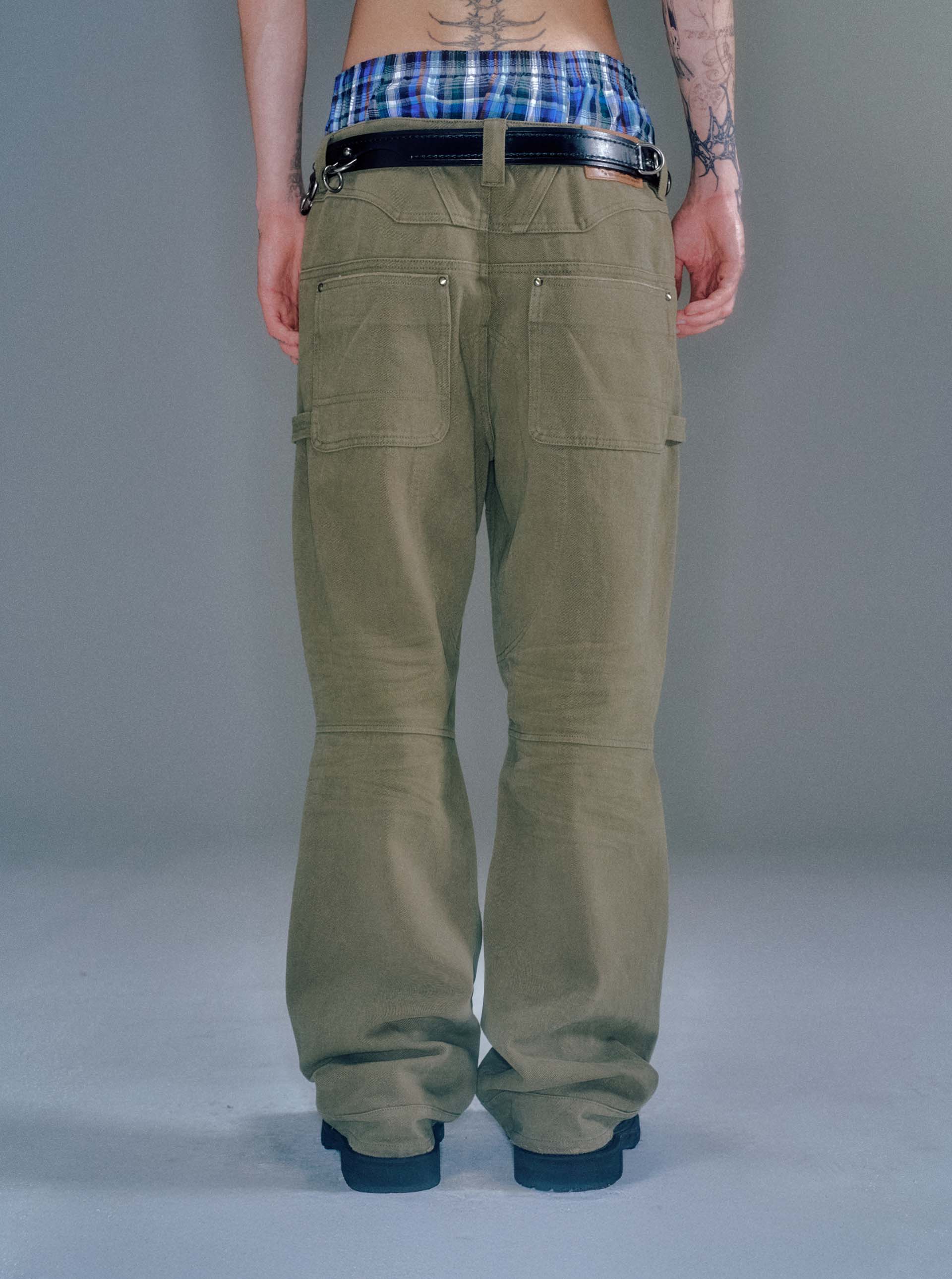 パンツ VACANT Archive : 25SS / PAUL BIKER WORK-PANTS (2COLORS) MEN PAUL BIKER WORK-PANTS KHAKI - vacantarchive