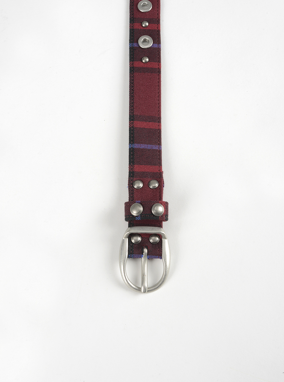 ベルト VACANT Archive : 25SS / LINKIN SKINNY EYELET BELT (CHECK) LINKIN SKINNY EYELET BELT CHECK - vacantarchive