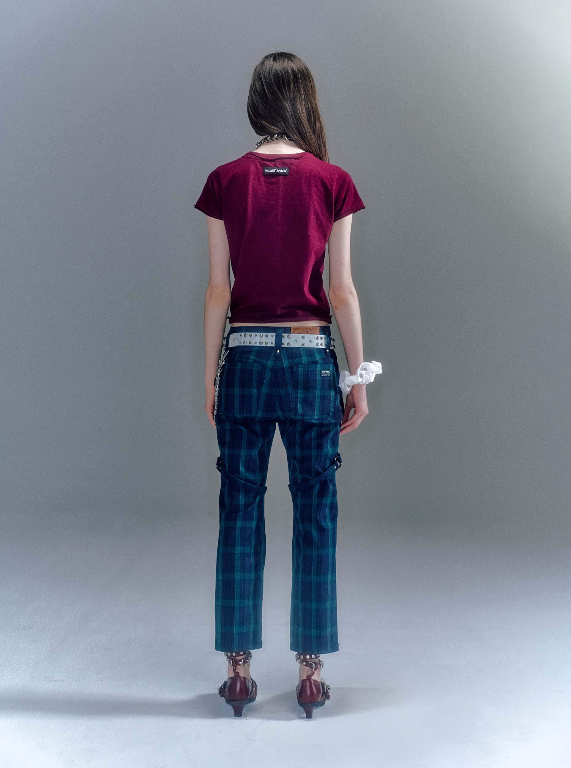 パンツ VACANT Archive : 25SS / BONA STRAP ANKLE PANTS (3COLORS) BONA STRAP ANKLE PANTS CHECK - vacantarchive