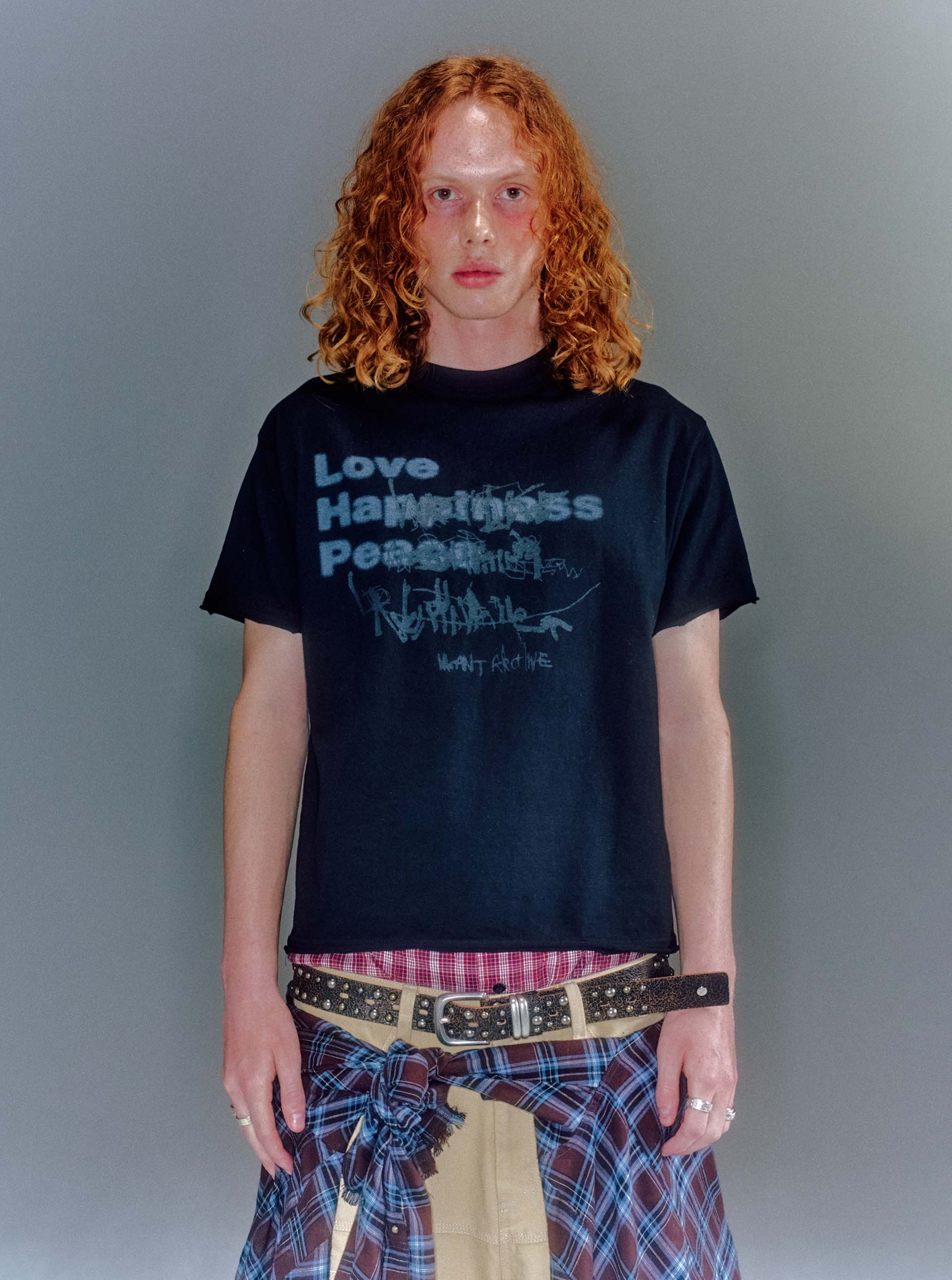 Tシャツ・カットソー VACANT Archive : 25SS / DELLA ARTWORK T-SHIRT (3COLORS) MEN) DELLA ARTWORK T-SHIRT BLACK - vacantarchive