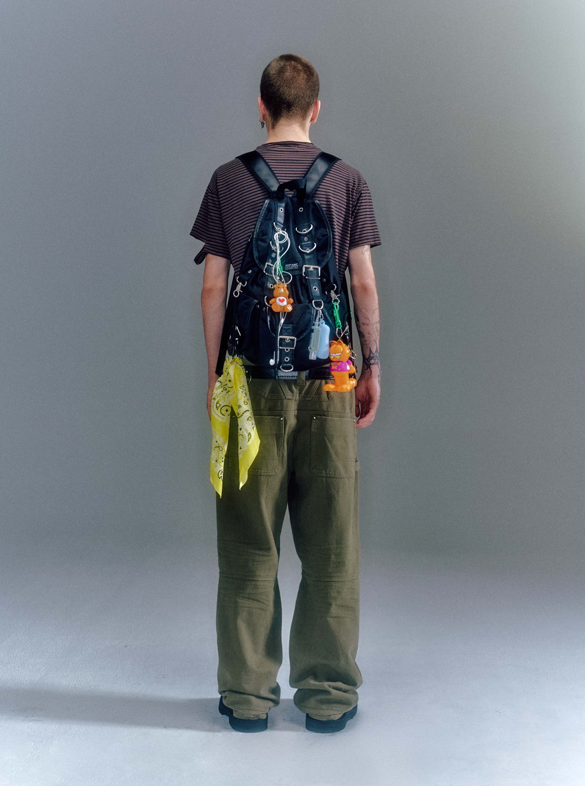 MEN PAUL BIKER WORK-PANTS KHAKI - vacantarchive