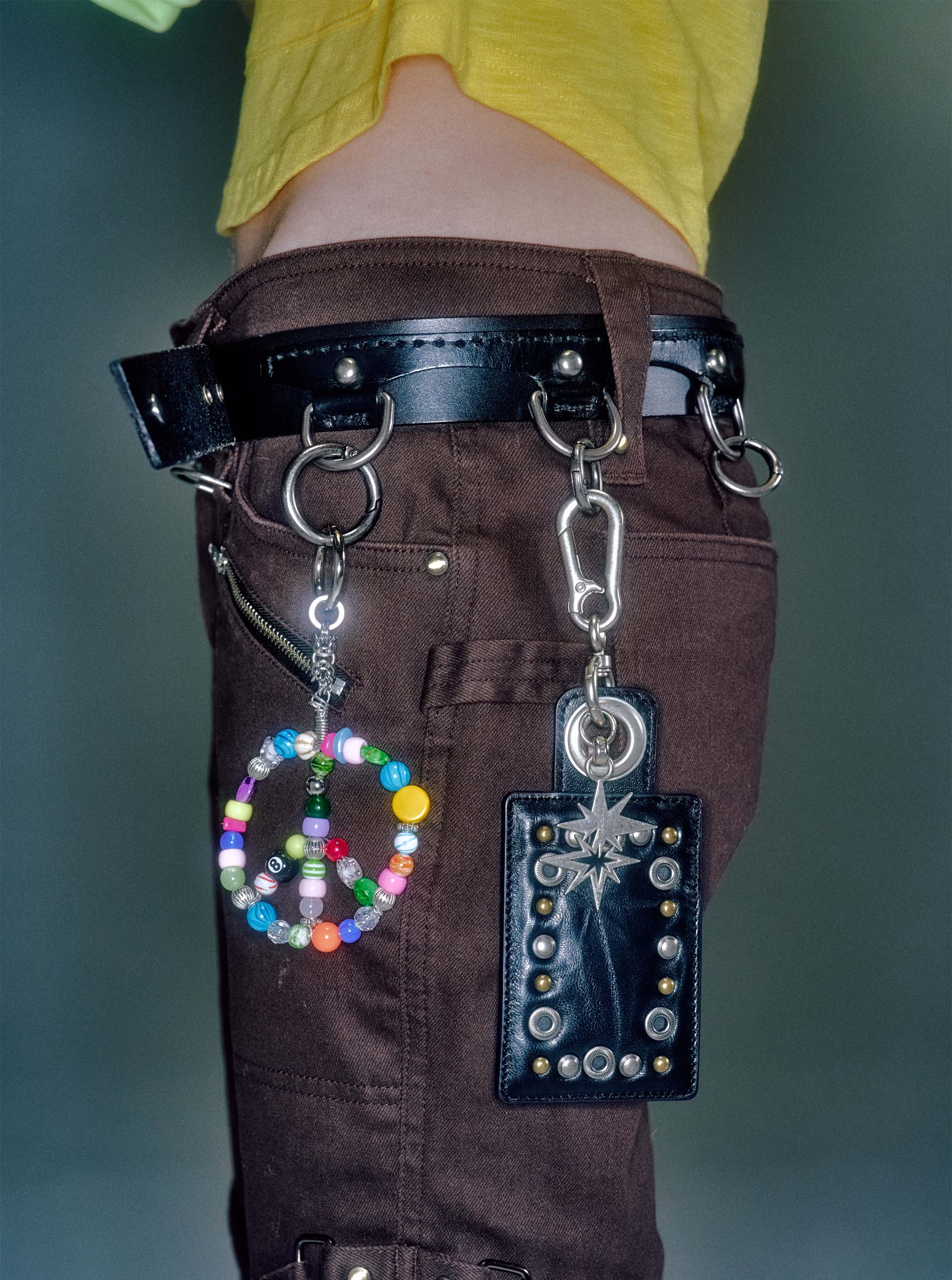 【VACANT ARCHIVE】PEACEPIECE BEADS KEYRING PEACEPIECE BEADS KEYRING MULTI - vacantarchive