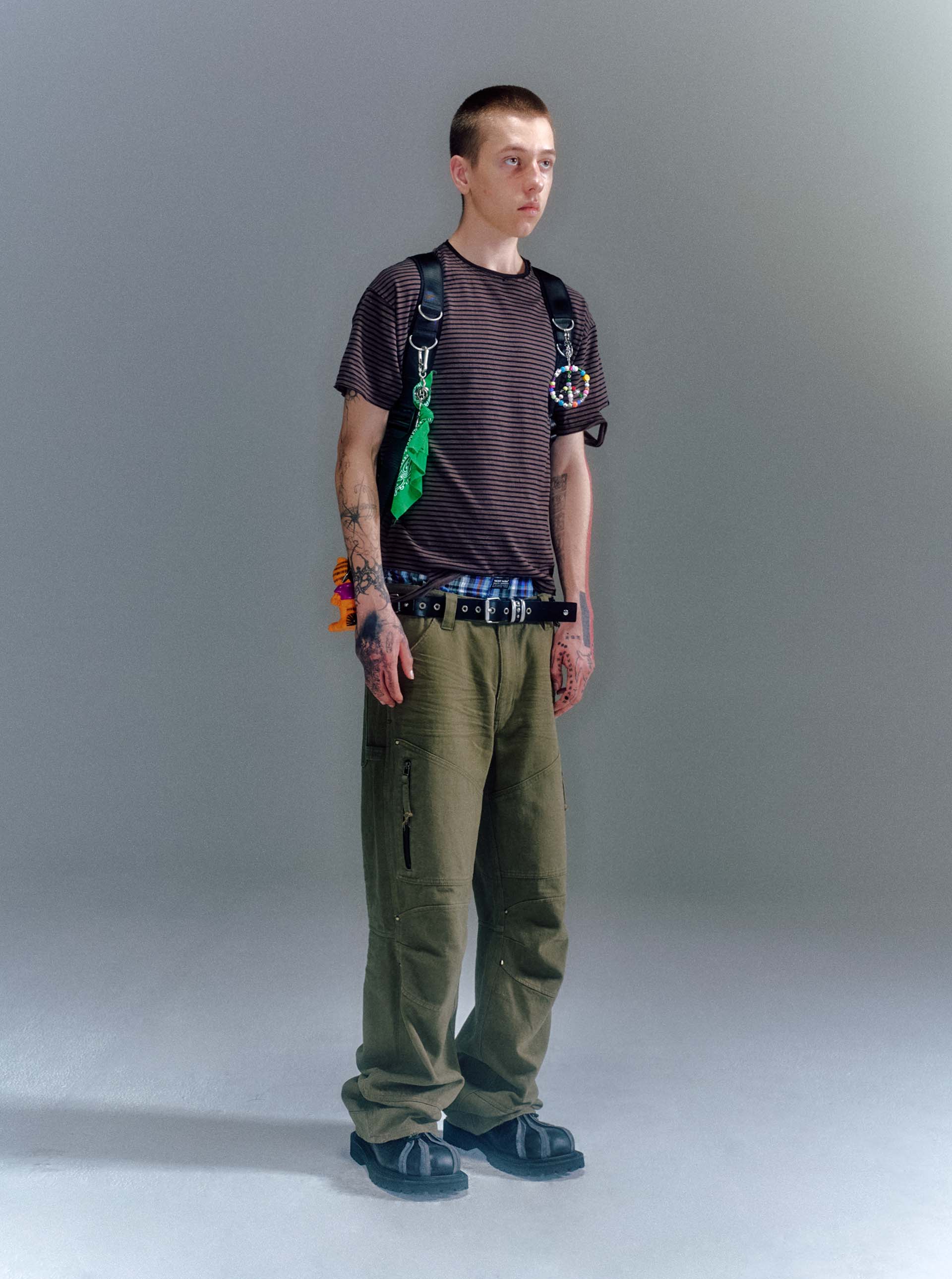 パンツ VACANT Archive : 25SS / PAUL BIKER WORK-PANTS (2COLORS) MEN PAUL BIKER WORK-PANTS KHAKI - vacantarchive