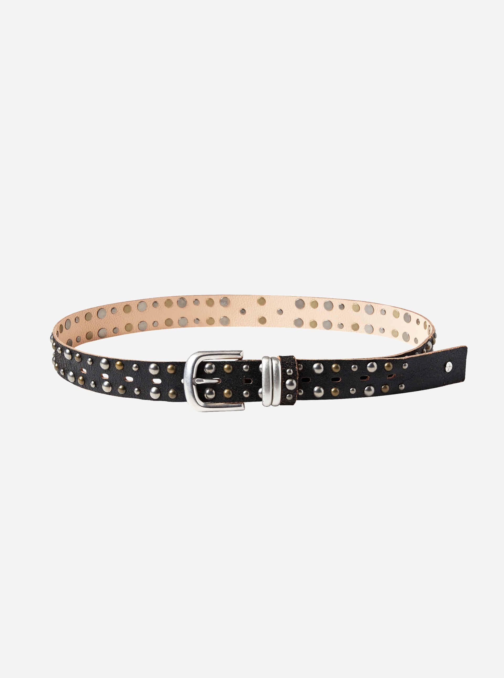 ベルト VACANT Archive : 25SS / TATE CRACK DOUBLE STUD BELT (BLACK) TATE CRACK DOUBLE STUD BELT BLACK - vacantarchive