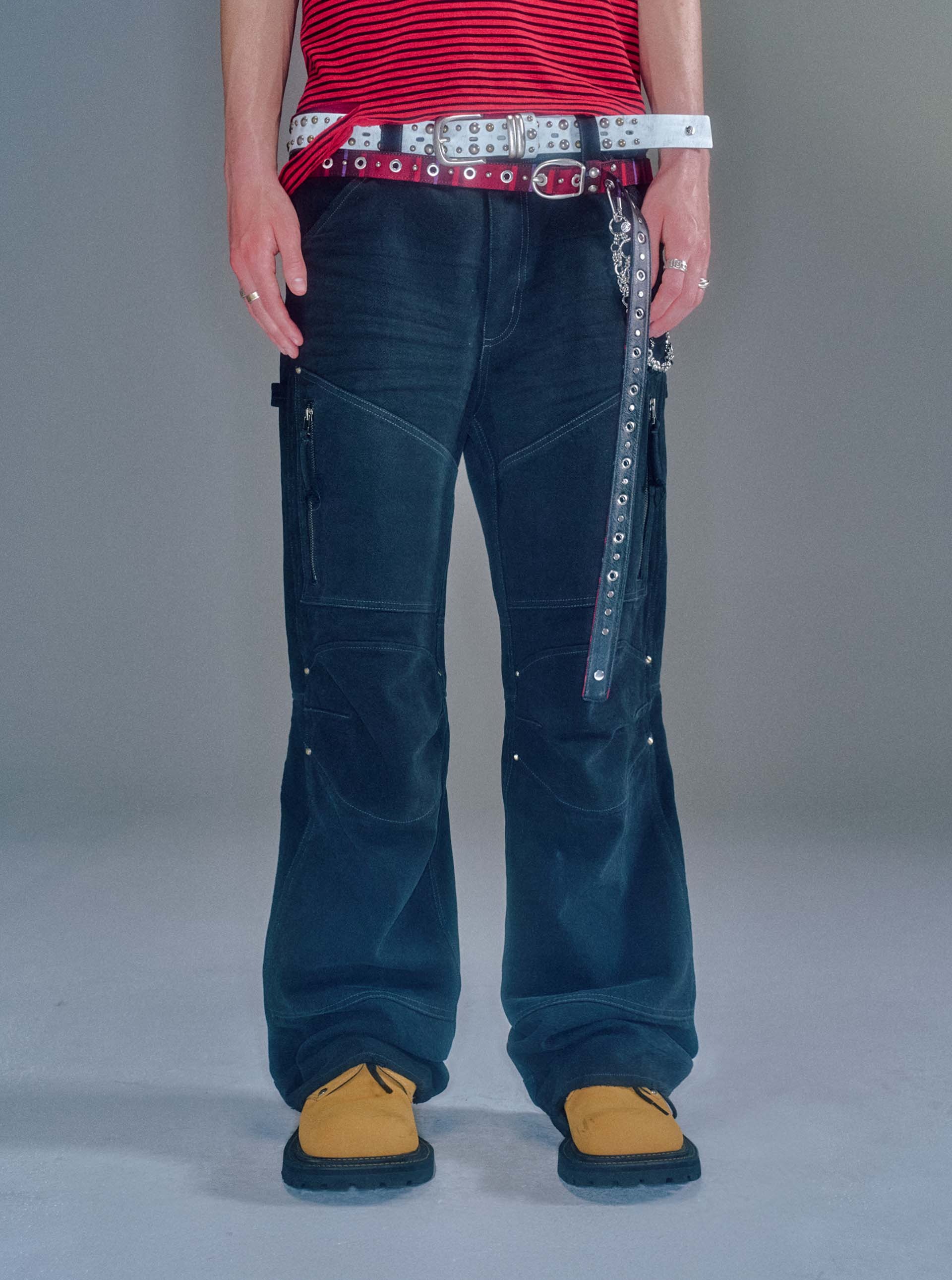 パンツ VACANT Archive : 25SS / PAUL BIKER WORK-PANTS (2COLORS) MEN PAUL BIKER WORK-PANTS KHAKI - vacantarchive