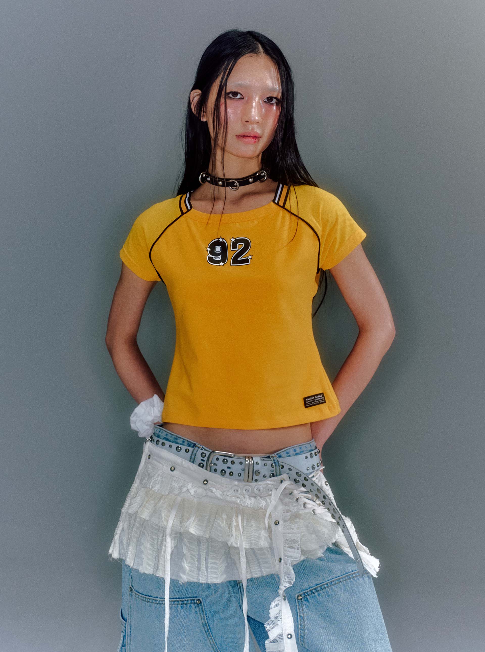 【VACANT ARCHIVE】DELLA ARTWORK T-SHIRT WOMEN - NEW - vacantarchive