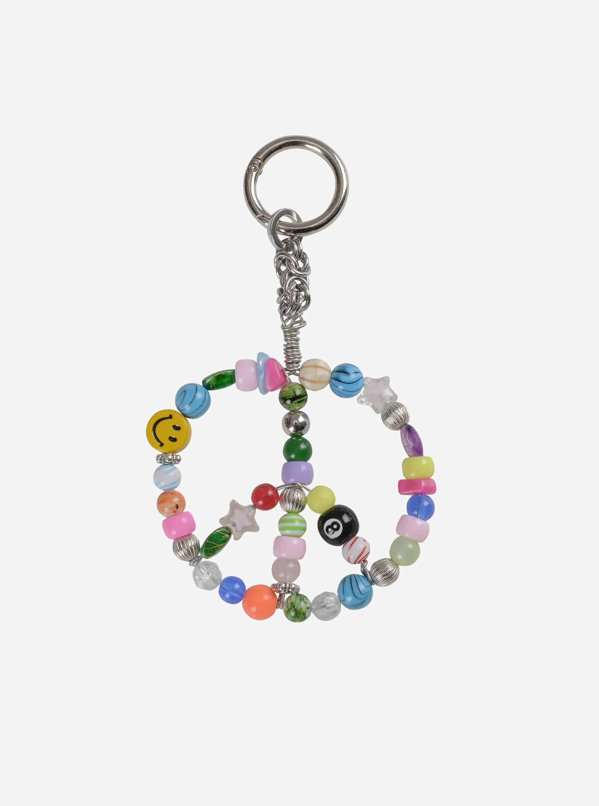 キーホルダー・キーリング VACANT Archive : 25SS / PEACEPIECE BEADS KEYRING (MULTI) PEACEPIECE BEADS KEYRING MULTI - vacantarchive
