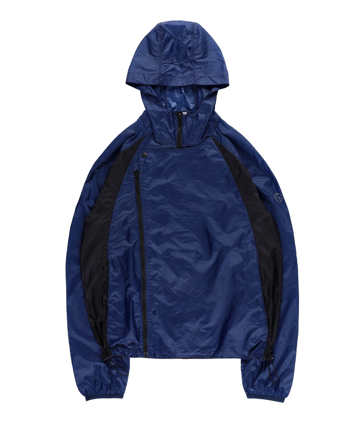 THE W@RLD | OPAQUE WINDBREAKER JACKET DEEP BLUE