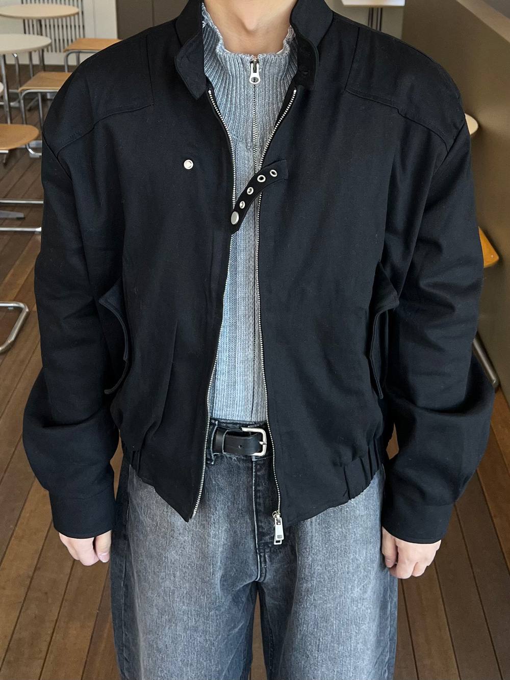 재킷 모델 착용 이미지-S1L23