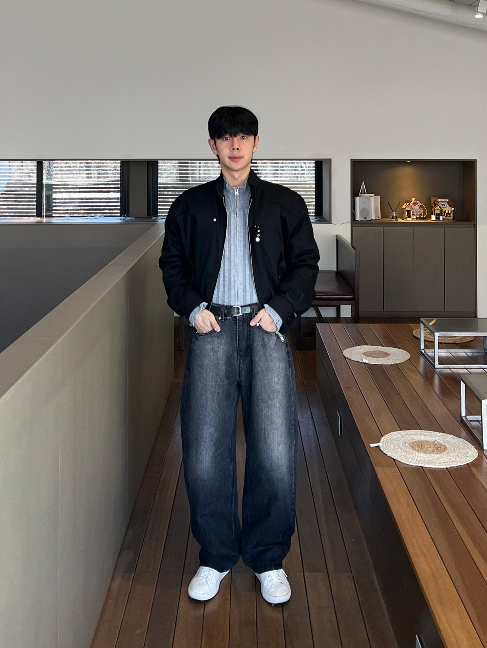 재킷 모델 착용 이미지-S1L22