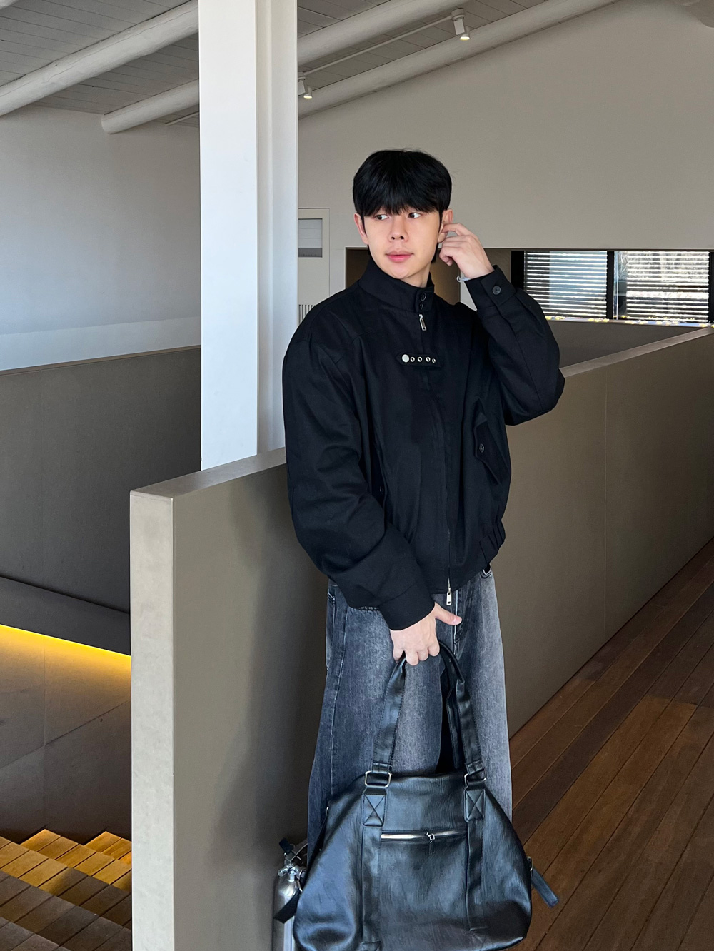 재킷 모델 착용 이미지-S1L29