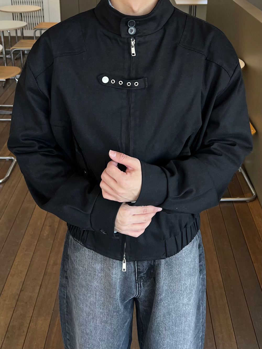 재킷 모델 착용 이미지-S1L19