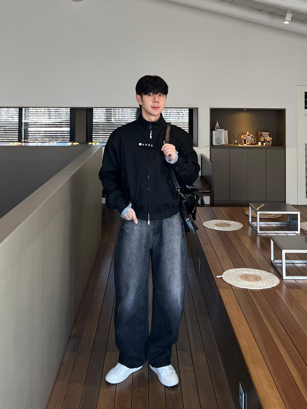 재킷 모델 착용 이미지-S1L21