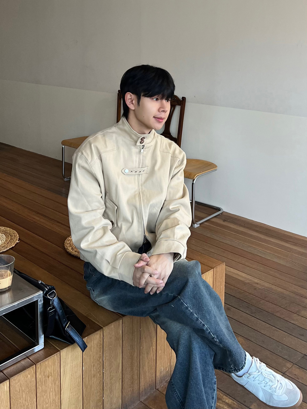 재킷 모델 착용 이미지-S1L32