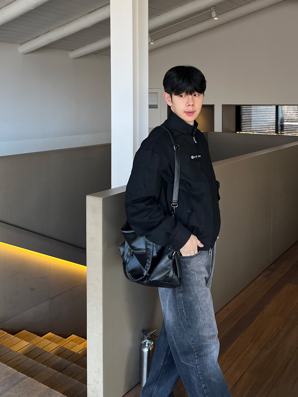 재킷 모델 착용 이미지-S1L14